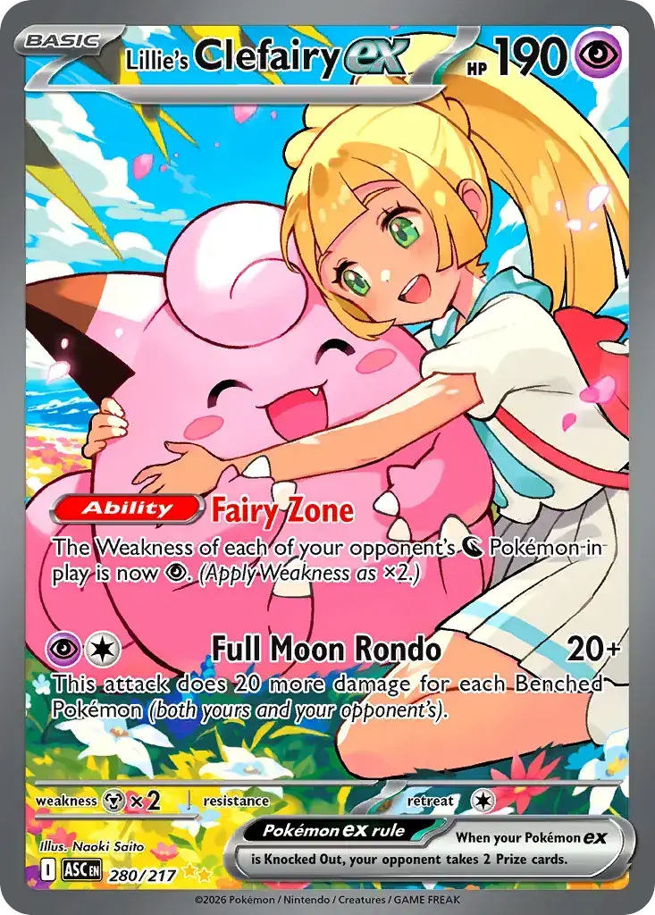 Lillie's Clefairy Ex