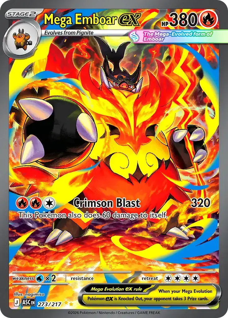 Mega Emboar ex