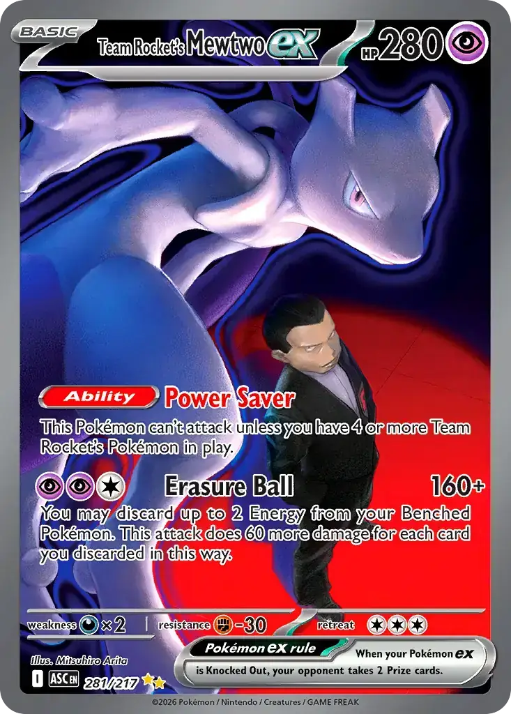 Team Rocket's Mewtwo Ex