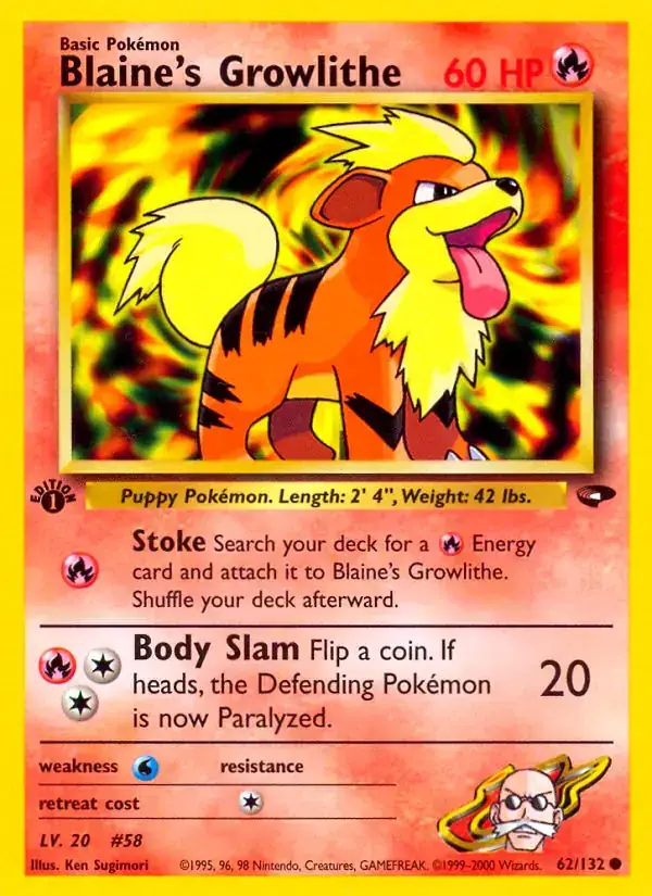 Blaine's Growlithe