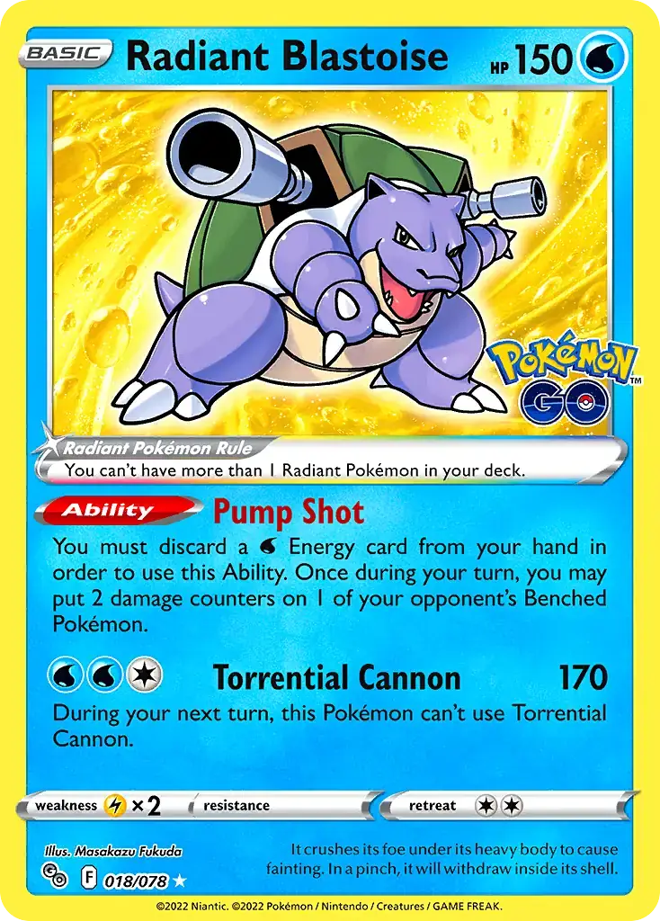 Radiant Blastoise