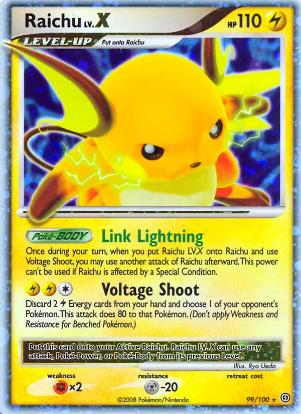 Raichu LV. X
