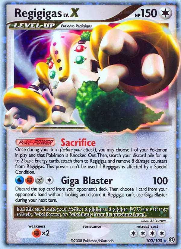 Regigigas LV. X